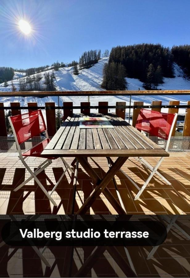Apartmán Alpazur-Studio Depart Pistes Péone Exteriér fotografie